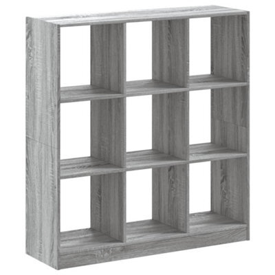 Berkfield Elegant Bookcase Grey Sonoma 102X32X108 Cm Engineered Wood - image 1