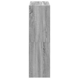 Berkfield Elegant Bookcase Grey Sonoma 102X32X108 Cm Engineered Wood - thumbnail 5