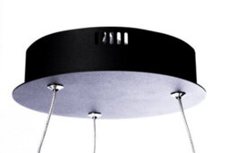 Milagro Orion 40Cm Led Pendant 22W(100W) Modern Black Circular Design With Highly Efficient Light Source Included - thumbnail 3
