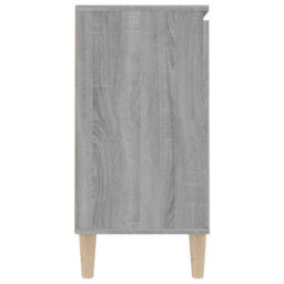 Berkfield Sturdy Sideboard Grey Sonoma 103.5X35X70 Cm Engineered Wood - thumbnail 5