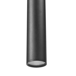 Wyld and Coco Luminalux Pendant Lamp Black Aluminium Modern Hanging Light With Warm Led For Living Room, Hallway And Bathroom - thumbnail 6