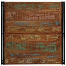 Berkfield Coffee Table Multicolour 100X100X35 Cm Solid Wood Reclaimed - thumbnail 4
