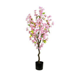 Minster Artificial Cherry Tree - L50 X W50 X H120 Cm - Pink - thumbnail 1