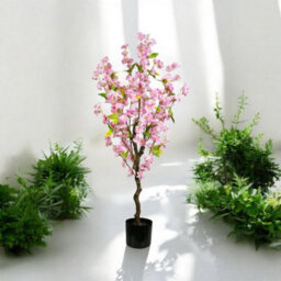 Minster Artificial Cherry Tree - L50 X W50 X H120 Cm - Pink - thumbnail 2