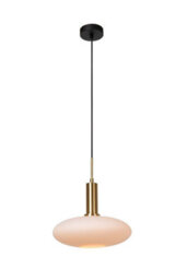 Lucide Singala Modern Pendant Light 30Cm - 1Xe27 - Matt Gold / Brass
