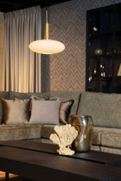 Lucide Singala Modern Pendant Light 30Cm - 1Xe27 - Matt Gold / Brass - thumbnail 3