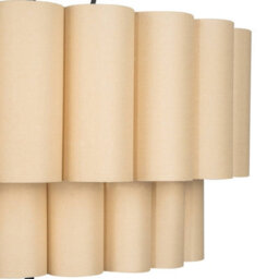 Wisteria Soho Ceiling Pendant Light Black / Natural - thumbnail 4