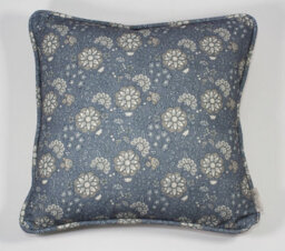 Esselle Home Lucien Trail Navy/taupe Cushion - thumbnail 2