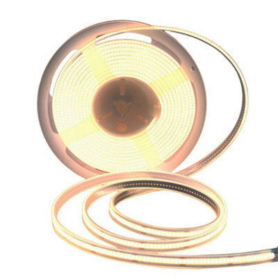Ener-J 24V Cob Led Strip Light 480 Leds Per Metre 10W Per Metre 1020Lm Per Metre 4000K Ip65 30 Metre Roll - image 1