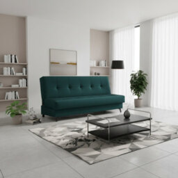 Enduro Xiii Sofa Modern Upholstered Living Room Sofa Comfortable And Stylish Available In Multiple Colors For Relaxing Turquoise