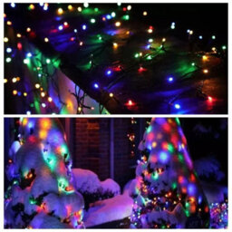 HSD 200 Led Multicolour String Lights (22M) - Solar Power Lights For Christmas, Weddings, And Home Decor - thumbnail 2