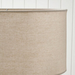Pagazzi Lighting Marston Natural Linen Satin Nickel Pendant - thumbnail 7