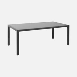 8-Seater Aluminium Garden Table With Textilene Chairs Anthracite - Sweeek - thumbnail 5
