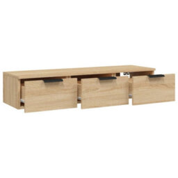 Walplus Wall Cabinet Sonoma Oak 102X30X20 Cm Engineered Wood - thumbnail 6