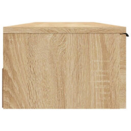 Walplus Wall Cabinet Sonoma Oak 102X30X20 Cm Engineered Wood - thumbnail 7