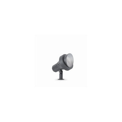 Ideal Lux Terra 1 Light Large Outdoor Spiked Ground Light Anthracite Ip65, E27