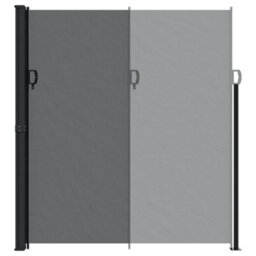Berkfield Retractable Side Awning Black 220X300 Cm - thumbnail 5