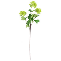 Leaf 80Cm Orange Chrysanthemum Foliage And Glass Vase - thumbnail 7
