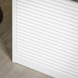 Sobuy Fsr147-W, Hallway Shoe Bench Shoe Rack Shoe Cabinet With Seat Cushion,white,w105Xd35Xh48 - thumbnail 9