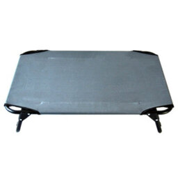 Actiaspet Elevated Dog Bed Pet Cat Raised Folding Camping Cot Indoor Outdoor Waterproof Medium Grey - thumbnail 1