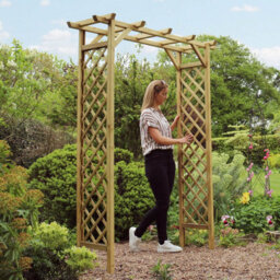 Adjustable Garden Arch Sunset Arch By Zest Outdoor Living - thumbnail 3