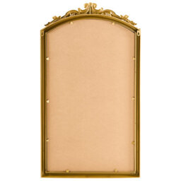 Beliani Wall Mirror Gorges 55 Cm 96 Cm Metal Gold - thumbnail 4