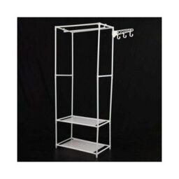 Clothes Rail Wardrobe Stand Storage Rack Shoe Shelves For Bedroom - thumbnail 3