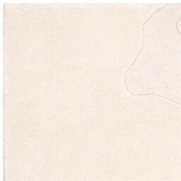 Cream Abstract Wool Modern Easy To Clean Handmade Dining Room Bedroom And Living Room Rug -120Cm X 170Cm - thumbnail 4