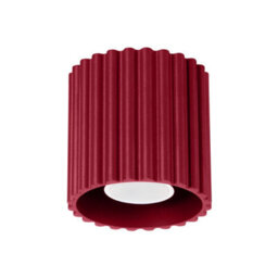 Luminosa Lighting Luminosa Aura Surface Mounted Downlight Burgundy 1X Gu10