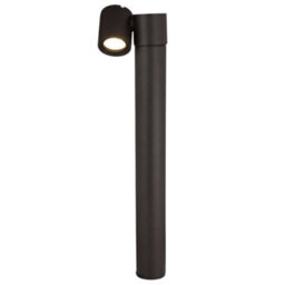 Luminosa Lighting Luminosa Wall Street Outdoor Floor Bollard Lighting Black, 1 Light Ip54, Gu10 - thumbnail 1