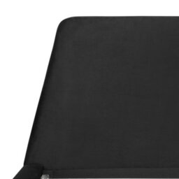 Beliani Bed Velvet Vienne 180 X 200 Cm (Eu Super King) Black - thumbnail 7