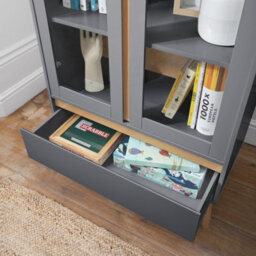 Nöa & Nani Noa & Nani Display Cabinet Dresser In Grey And Natural Pine Otto - thumbnail 3