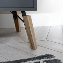 Nöa & Nani Noa & Nani Display Cabinet Dresser In Grey And Natural Pine Otto - thumbnail 4