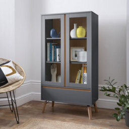 Nöa & Nani Noa & Nani Display Cabinet Dresser In Grey And Natural Pine Otto