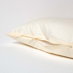 Homescapes Cream Egyptian Cotton V Shaped Pillowcase 200 Tc - thumbnail 4