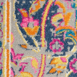 Ivory Multi Floral Persian Traditional Luxurious Rug For Living Room Bedroom And Dining Room-160Cm X 221Cm - thumbnail 7