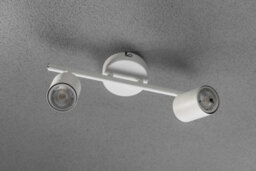 CGC Lighting Cgc Jack White Double Head Gu10 Twin Ceiling Spot Bar Light - thumbnail 5