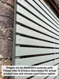 Buttercup Farm Ultra Trellis (Painted Wooden Trellis - Choice Of Colours Available) - L120 X W8 X H120 Cm - thumbnail 3