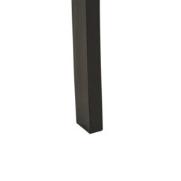 Beliani Black Vintage Console Table With Two Drawers, 100 X 35 Cm - Manufactured Wood Hallway Table - thumbnail 8