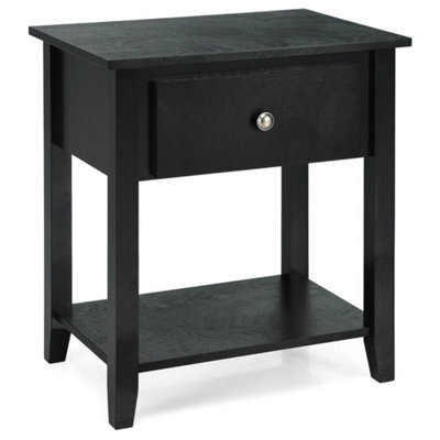 Bedroom Nightstand Accent Table Narrow Side End Table - image 1