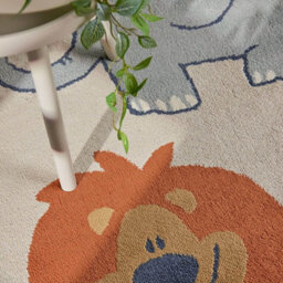 The Rugs Adventures Kids Rug Savanna Cream Multicolour Kids Bedroom Rug - thumbnail 8
