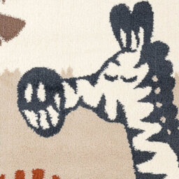 The Rugs Adventures Kids Rug Savanna Cream Multicolour Kids Bedroom Rug - thumbnail 4