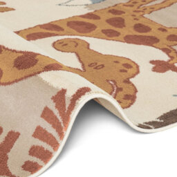The Rugs Adventures Kids Rug Savanna Cream Multicolour Kids Bedroom Rug - thumbnail 5