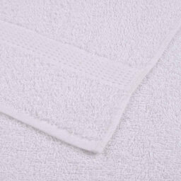 Berkfield Sauna Towels 4 Pcs White 80X200 Cm 360 Gsm 100% Cotton - thumbnail 6
