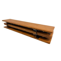 Olpro Bamboo Camping Table 4 Folding 80Cm X 60Cm - thumbnail 4