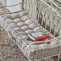 Dibor Vintage Style Grey Indoor Hallway Furniture Bench Chair Seat Pad Cushion - thumbnail 3