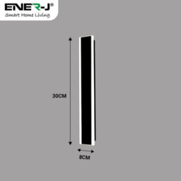 Ener-J Outdoor Acrylic Wall Light Warm White 10W Ip65 - thumbnail 5