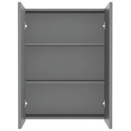Vidaxl Bathroom Mirror Cabinet 60X15X75 Cm Mdf Anthracite - thumbnail 3