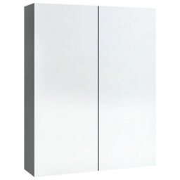 Vidaxl Bathroom Mirror Cabinet 60X15X75 Cm Mdf Anthracite - thumbnail 4