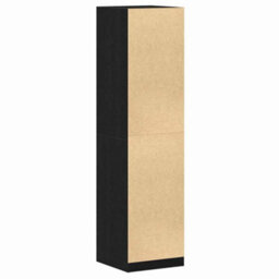 Walplus Wardrobe With Drawer Black Oak 50 X 50 X 200 Cm Engineered Wood - thumbnail 6